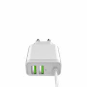 LDNIO A321 3.1A DUAL USB PORTS FAST CHARGE + MICRO USB CABLE MOBILE CHARGER