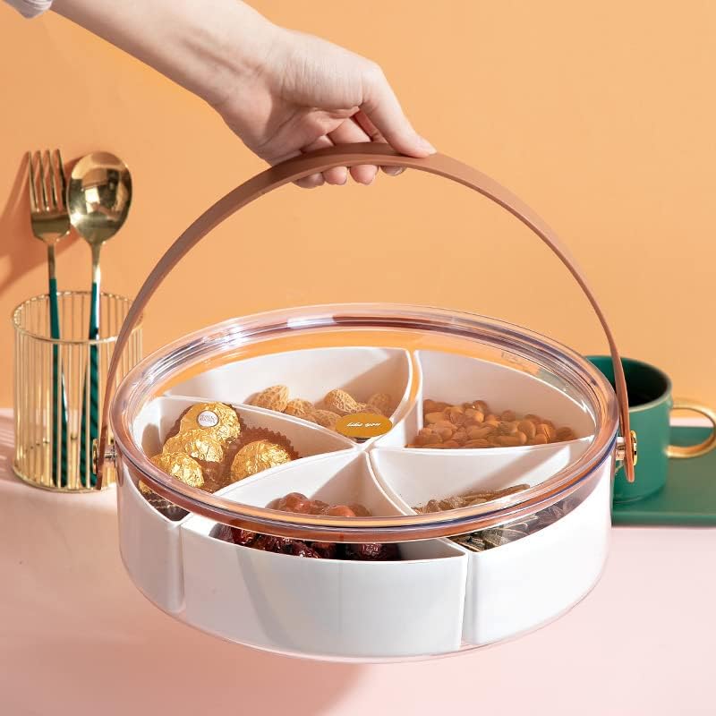 Carry & Serve Dry Fruit & Snacks Organizer - Multiple Compartments