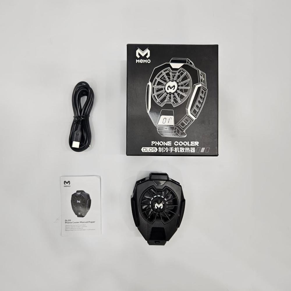 Mobile Phone Cooling Radiator Black