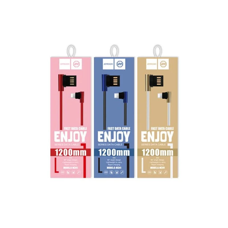 Joyroom ENJOY fast data cable 1.2M S-M341 (white - Gold) Iphone