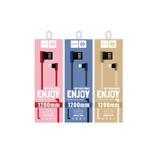 Joyroom ENJOY fast data cable 1.2M S-M341 (white - Gold) Iphone