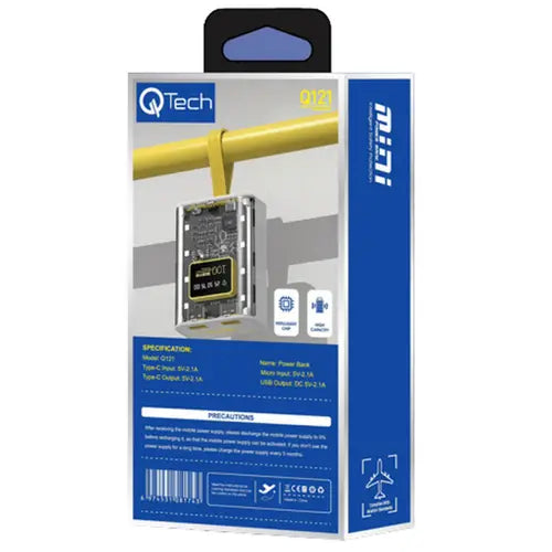 Qtech Q121 Mini Power Bank 10000mAh