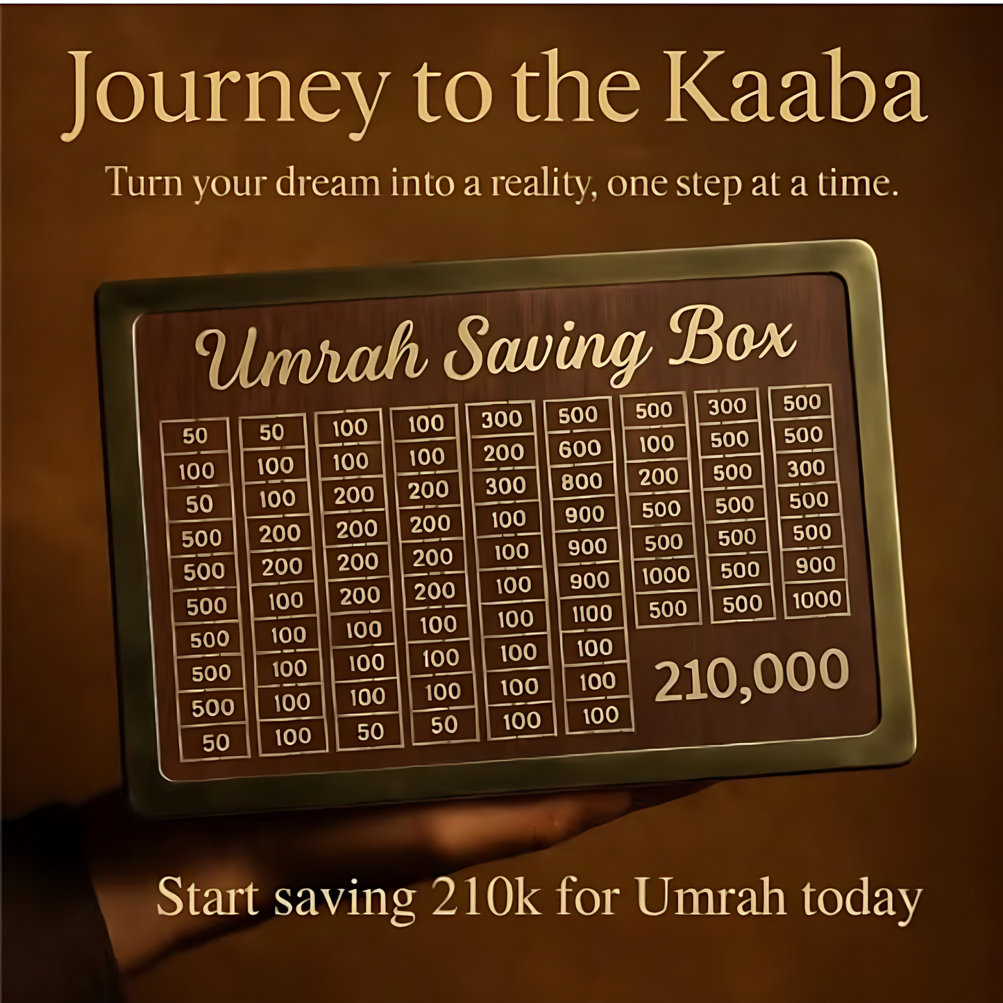 Umrah Saving Box