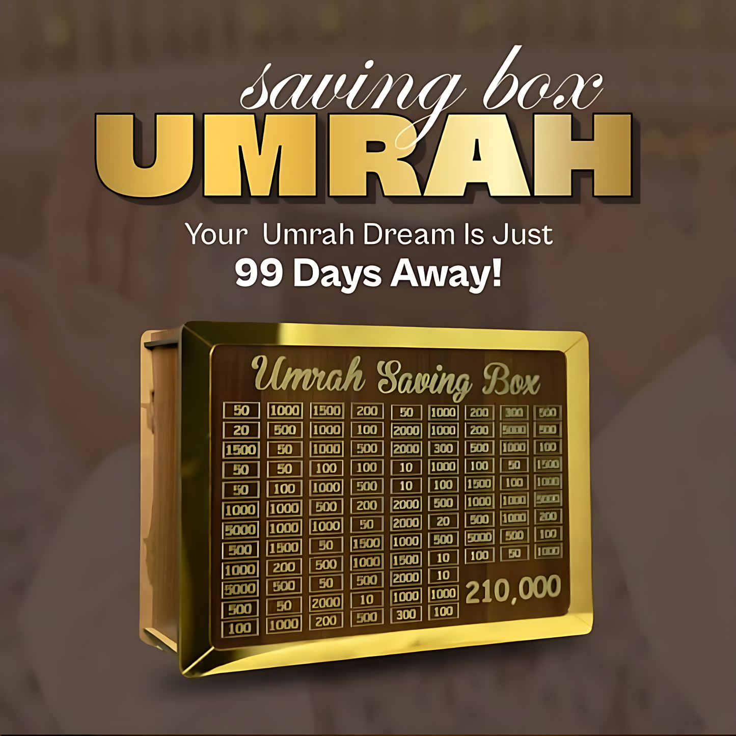 Umrah Saving Box